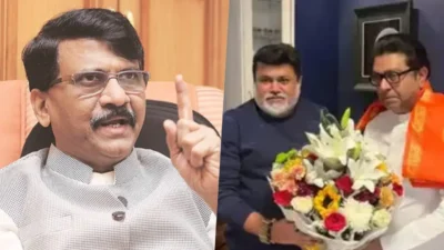 Sanjay raut criticizes uday samant and raj thackeray's meeting