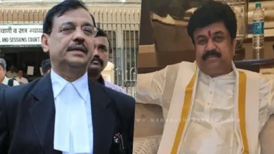 Ujjwal nikam said that an application has been filed for the seizure of walmik karad assets