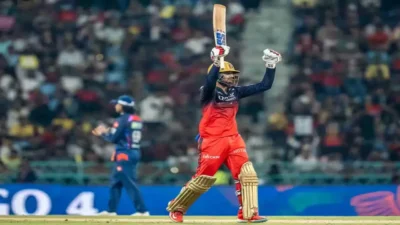 Jitesh sharma’s match-winning 85* helps rcb beat lucknow by 6 wickets, enter ipl top 2