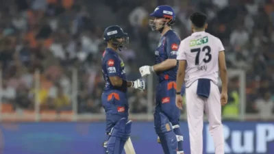 Ipl 2025: mohammed siraj played a sledging innings; nikki replied on the very next ball