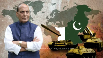पाकिस्तान उभा राहतो तिथूनच भिकाऱ्यांची रांग सुरू होते; राजनाथ सिंह यांचा जहरी प्रहार Defence minister rajnath singh slams pakistan over imf loans, says “the queue of beggars starts from where pakistan stands”.