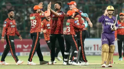 Srh vs kkr: hyderabad beats kolkata by 110 runs, ends ipl season in style