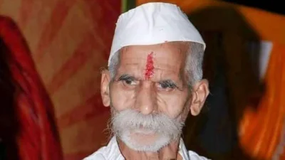 Sambhaji bhide demands shivrajyabhishek celebration as per hindu calendar, not june 6. He also says waghya dog's memorial on raigad should not be removed, opposing sambhaji raje's stand. "