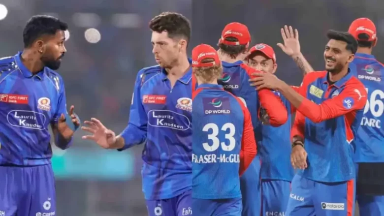 MI and DC to clash in a do-or-die IPL 2025 match at Wankhede Stadium. Winner qualifies for playoffs.