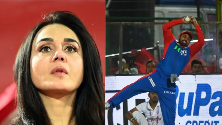PBKS co-owner Preity Zinta slams third umpire's controversial decision in IPL 2025 clash vs DC, calling it "unacceptable" after boundary call confusion.