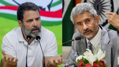 Rahul gandhi shared a video of s. Jaishankar and questioned the government for warning pakistan. Congress’s jairam ramesh demanded jaishankar’s resignation, but mea issued clarification.