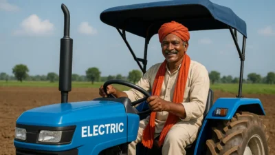 Maharashtra government offers ₹1. 5 lakh subsidy on electric tractor purchases to reduce farmers' expenses by up to 70%.