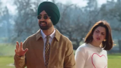 Diljit dosanjh faces backlash for romance with pakistani actress hania aamir in upcoming film.
