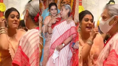 जया बच्चननंतर आता काजोलही भडकली! म्हणाली, "पापाराझी तुम्हाला तसं वागण्यास भाग पाडतात! " Kajol slams paparazzi culture; says funeral coverage feels insulting
