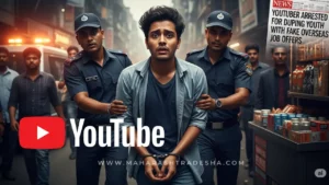 Youtuber sanjay vishwakarma arrested for overseas job fraud
