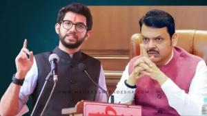 "दाखव रे तो फोटो... "; आदित्य ठाकरेंनी पुन्हा केली फडणवीसांची 'मिमिक्री', शिवाजी पार्कवर हास्याचे फवारे! Aaditya thackeray mimicry devendra fadnavis