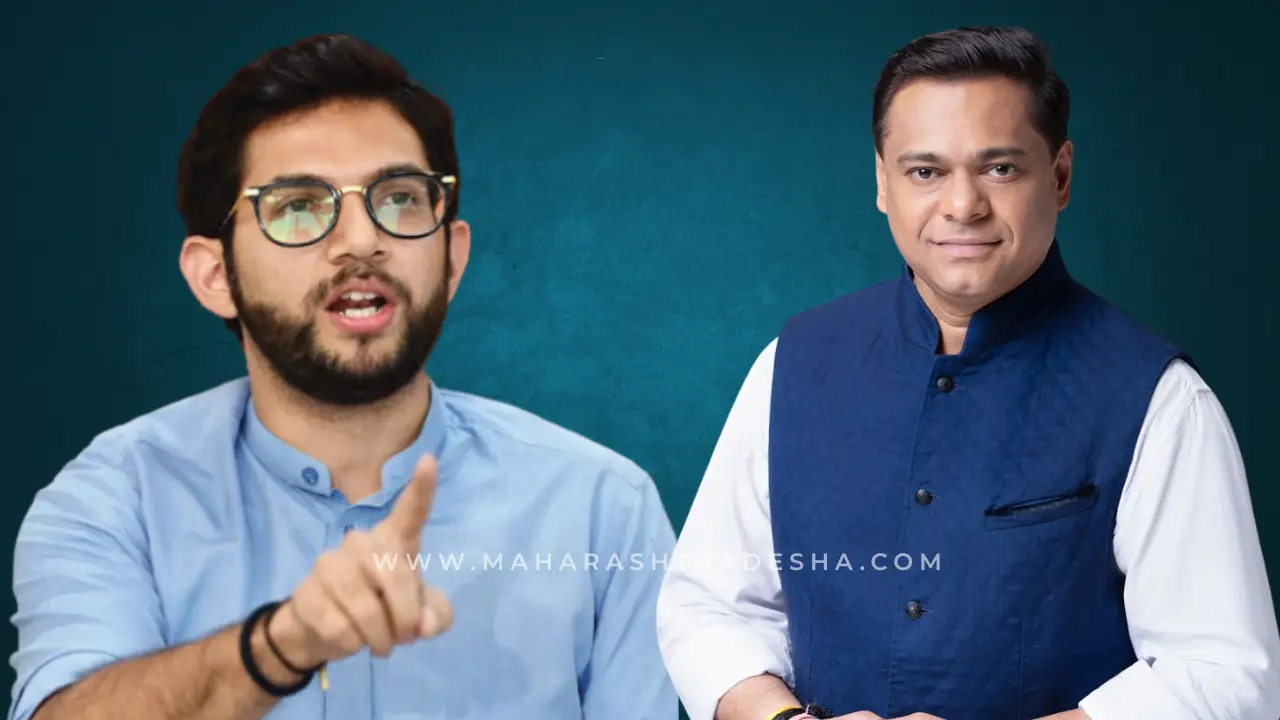 Aaditya Thackeray dismisses BJP's Amit Satam as "Chillar" (insignificant) while responding to allegations, intensifying the war of words ahead of BMC elections.