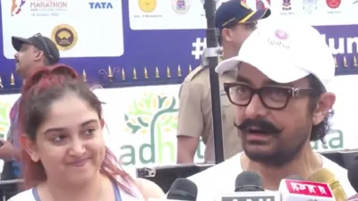 Mumbai marathon 2026 updates: आमिर ते ओमर अब्दुल्ला, कोस्टल रोडवर 'सेलिब्रिटी रन'!