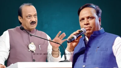 Tension in mahayuti as bjp's ashish shelar warns ajit pawar to accept savarkar's ideology; ncp's amol mitkari hits back citing phule-ambedkar values.
