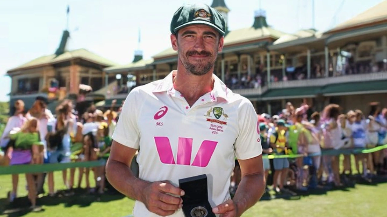 Mitchell Starc dismisses retirement rumors after Australia's 4-1 Ashes win, confirming he has no plans to stop and hints at playing until the 2027 Ashes.