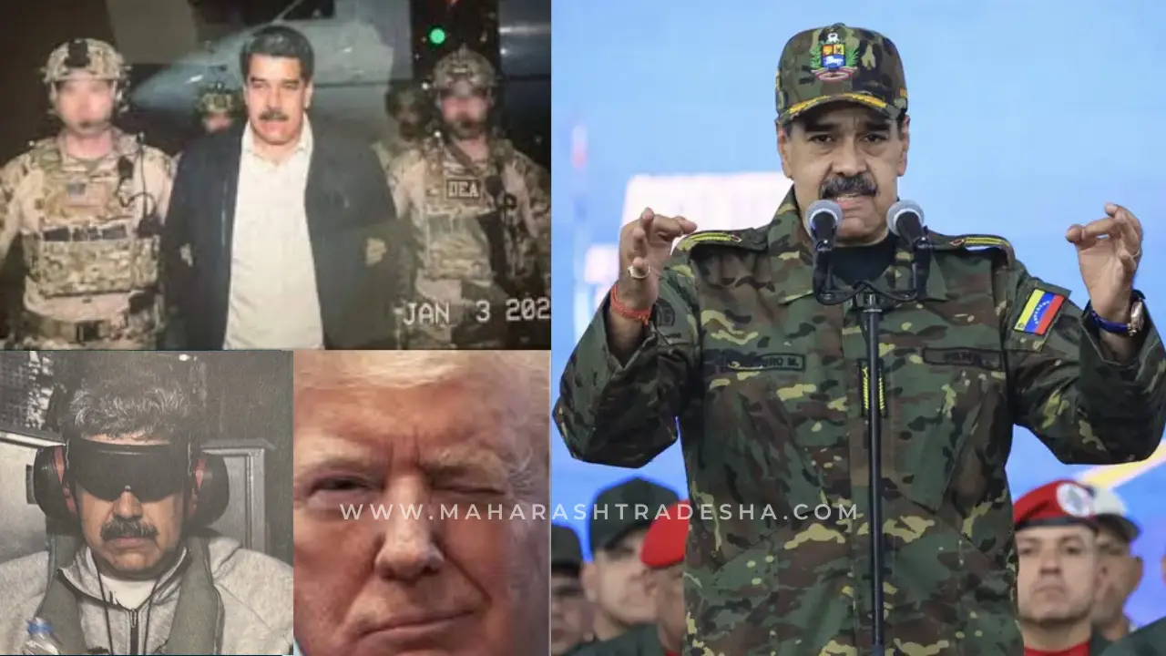 Venezuela President Nicolas Maduro arrested by US forces from his bedroom, flown to New York in handcuffs, and detained in a notorious Brooklyn jail on drug charges.