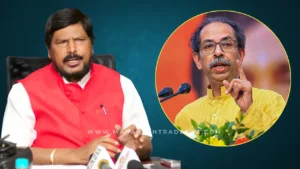 Union minister ramdas athawale recites a humorous poem mocking uddhav thackeray at a mahayuti rally in worli ahead of bmc elections.