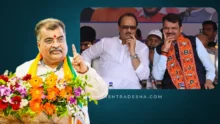 Bjp state president ravindra chavan admits 'regret' over joining hands with ajit pawar, following pawar's corruption allegations against bjp.