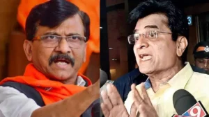 Shiv sena (ubt) leader sanjay raut announces support for independent candidate dinesh jadhav against neil somaiya in mulund, ending hopes of an unopposed victory.