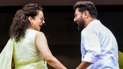 Kangana ranaut chirag paswan video: संसदेत पुन्हा दिसली जोडी!