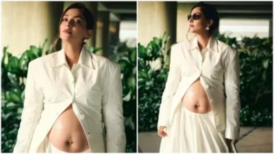 Sonam kapoor baby bump: सोनमचा 'तो' लूक पाहून नेटकरी भडकले?
