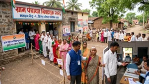 Gram panchayat election 2026 reservation draw schedule announced for 15636 villages in maharashtra