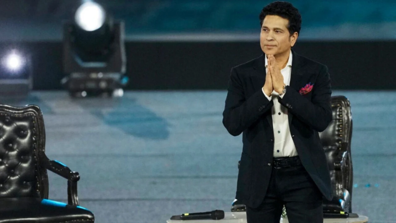Legendary cricketer Sachin Tendulkar sharing thoughts on T20 cricket and IPL matches rules