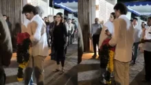 Thalapathy Vijay Trisha spotted at Ajith Kumar mother condolence meet in Chennai