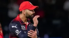Virat Kohli Viral Video teasing Gujarat Titans players during IPL match
