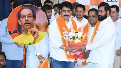 Sanjay dina patil leaves uddhav thackeray and joins eknath shinde faction