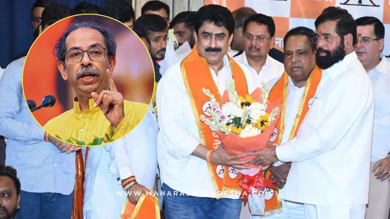 Sanjay Dina Patil leaves Uddhav Thackeray and joins Eknath Shinde faction