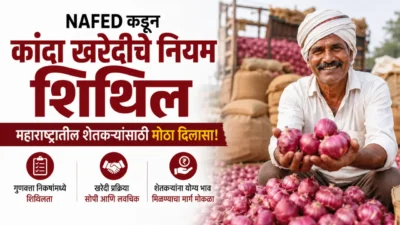 Nafed onion procurement rules relaxed for maharashtra farmers