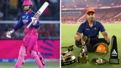 Vaibhav suryavanshi ipl 2026 records and orange cap celebration
