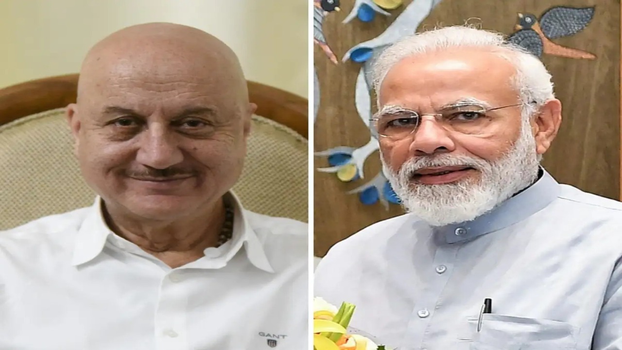 Anupam Kher-PM Modi