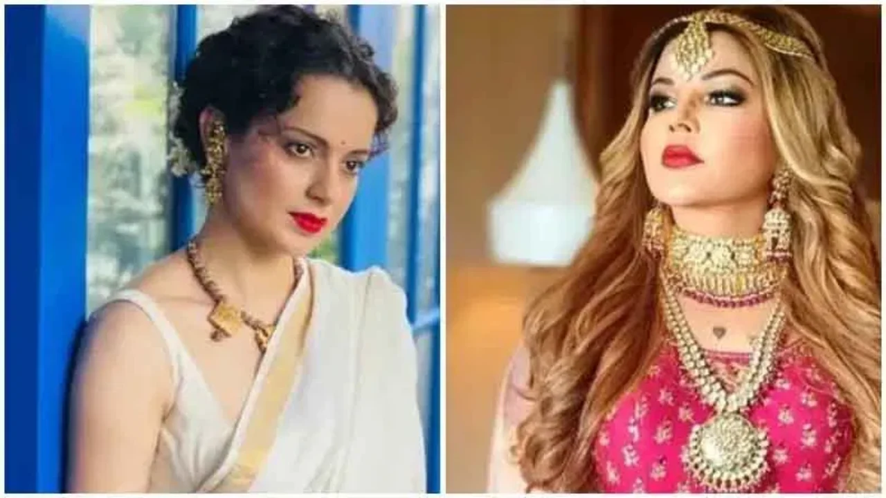 Rakhi Sawant angry reaction video on Kangana Ranaut comments