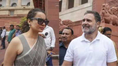 Kangana ranaut-rahul gandhi