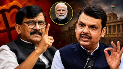 देवेंद्र फडणवीस कोणत्याही परिस्थितीत दिल्लीला जातीलच - संजय राऊत Raut-fadnavis