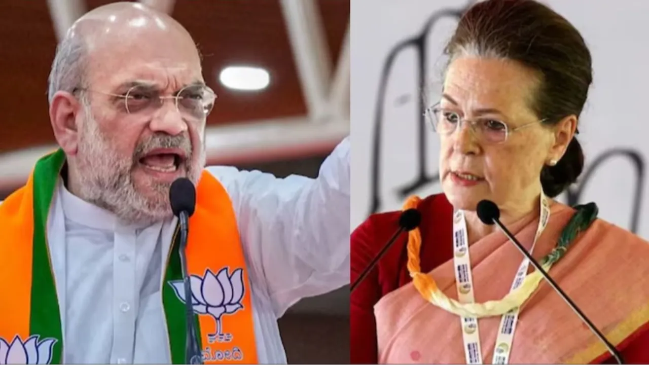 sonia gandhi amit shah