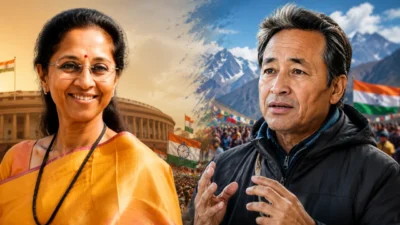 सोनम वांगचुक हे आपल्यासाठी आणि देशासाठी अत्यंत महत्त्वाचे व्यक्तिमत्त्व - सुप्रिया सुळे