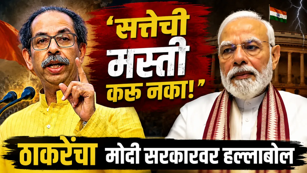 Thackeray on Modi Govt