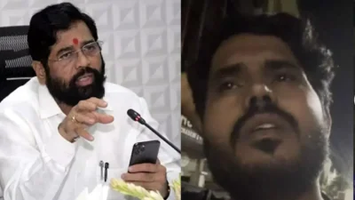 'सैराट' फेम अरबाज शेखच्या मदतीला एकनाथ शिंदे धावले; वडिलांच्या उपचारासाठी सोलापुरात नेमकं काय घडलं? Arbaaz sheikh father eknath shinde helps sairat actor for medical treatment in solapur