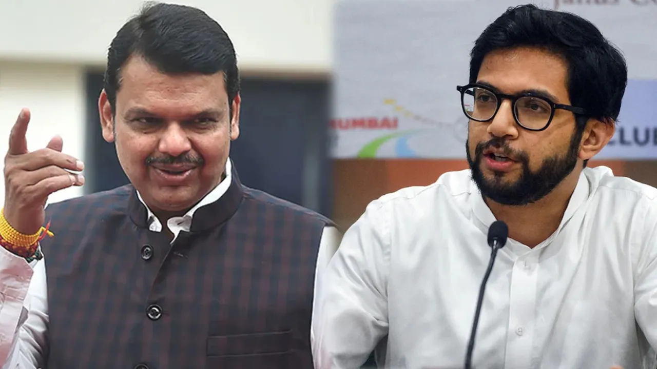 CM Devendra Fadnavis - Aditya Thackeray