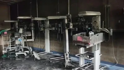 Amravati hospital fire: nicuला भीषण आग; 3 नवजात बालकांचा होरपळून मृत्यू Amravati hospital nicu fire kills three newborns