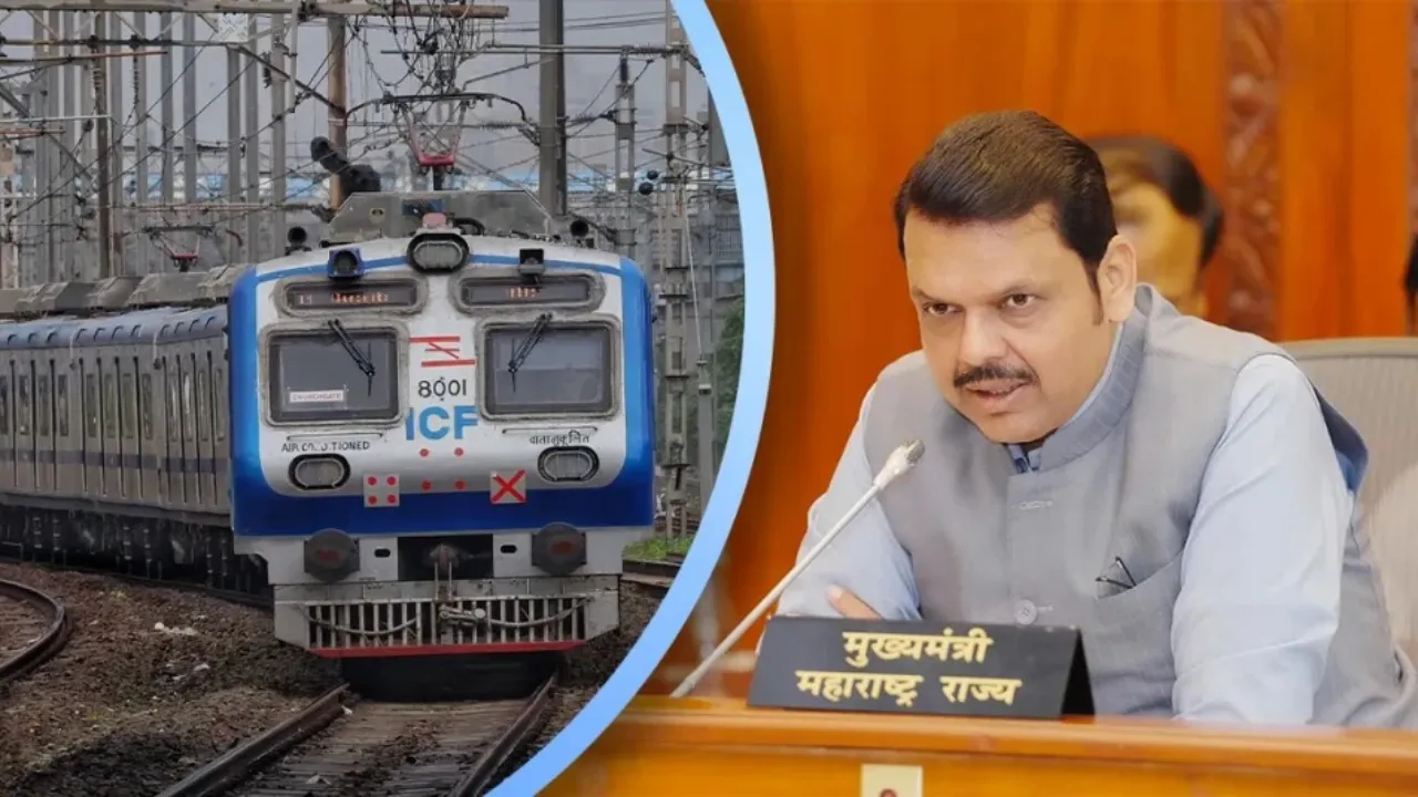 CM Fadnavis Announced Mumbai AC Local Train 2029-30