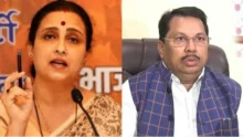 Chitra wagh vande mataram controversy vijay wadettiwar 