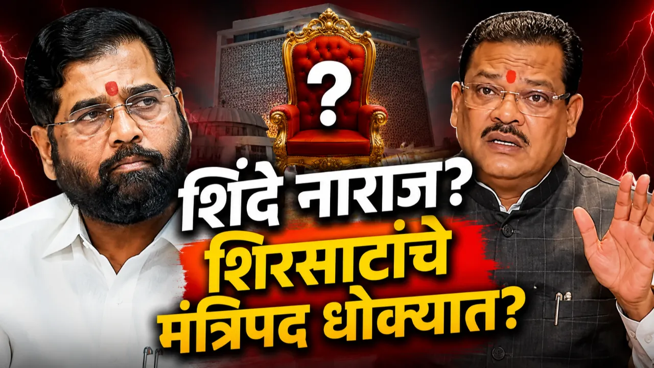 Eknath Shinde Sanjay Shirsat cabinet reshuffle discussion