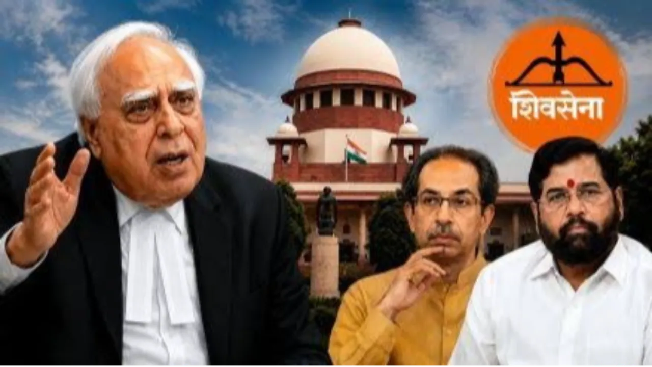 Kapil sibal demands freezing shivsena symbol