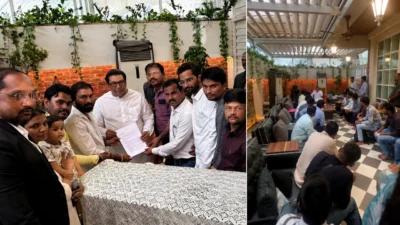 Mpsc पेपरफुटी प्रकरणी विद्यार्थ्यांनी घेतली राज ठाकरेंची भेट; फेरपरीक्षेची केली मागणी Mpsc paper leak | raj thackeray meets students