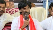 Manoj Jarange at Antarwali Sarati protest