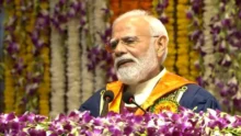 PM Modi addressing IIT Delhi convocation students